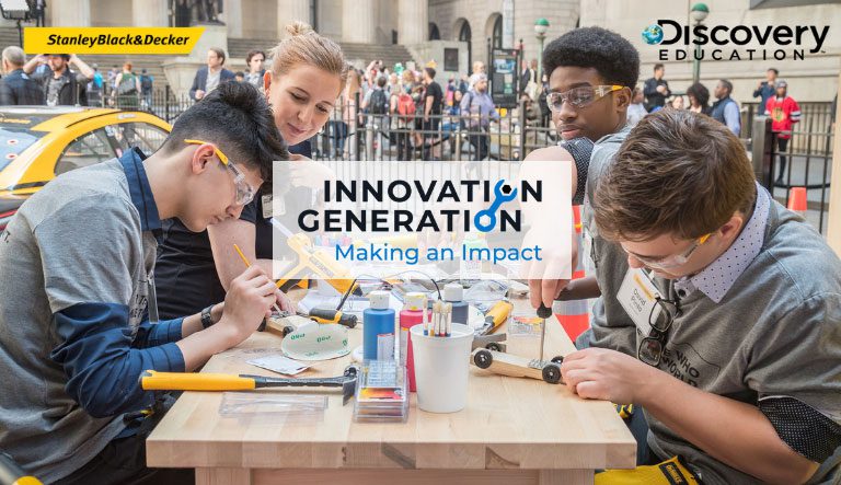 Stanley Black & Decker and Discovery Education Launch New “Concept and Create” Virtual Field Trip Nationwide to Empower 21st Century Makers and Doers